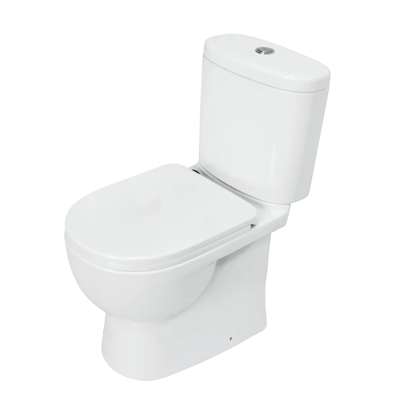 Унитаз компакт Sanita Luxe Art Comfort Белый с быстросъемным сиденьем soft-close
