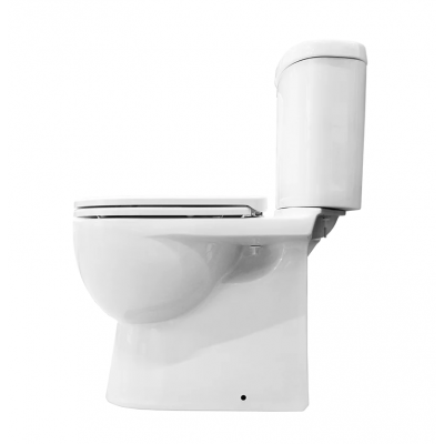 Унитаз компакт Sanita Luxe Art Comfort Белый с быстросъемным сиденьем soft-close