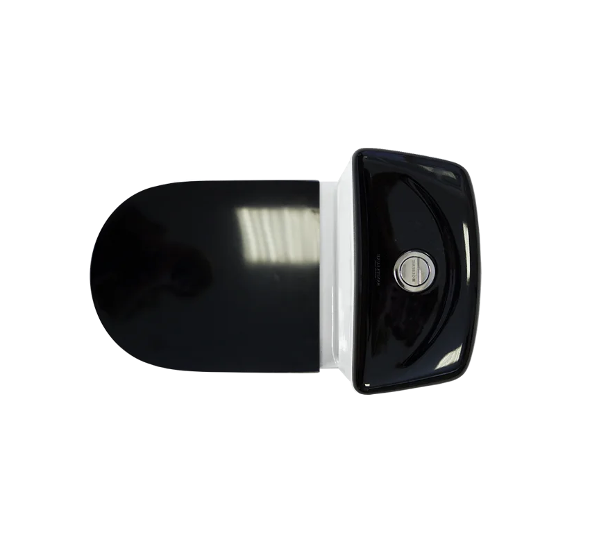 Унитаз компакт Sanita Luxe Best Black быстросъемное сиденье дюропласт soft close