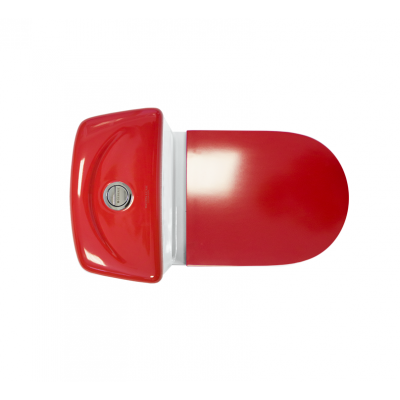 Унитаз компакт Sanita Luxe Best Red быстросъемное сиденье дюропласт soft close