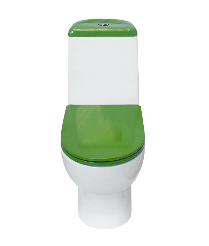 Унитаз-компакт Sanita Luxe Best Green быстросъемное сиденье дюропласт soft close