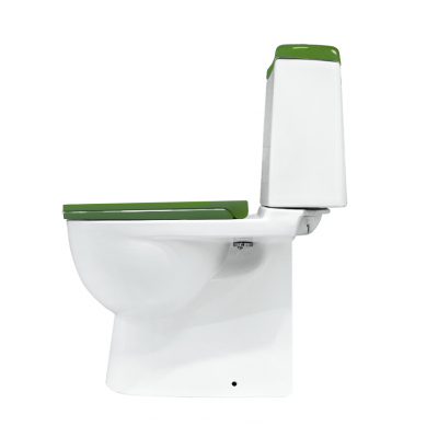 Унитаз-компакт Sanita Luxe Best Green быстросъемное сиденье дюропласт soft close