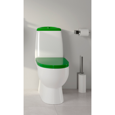 Унитаз-компакт Sanita Luxe Best Green быстросъемное сиденье дюропласт soft close