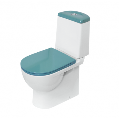 Унитаз-компакт Sanita Luxe Best Sea быстросъемное сиденье дюропласт soft close