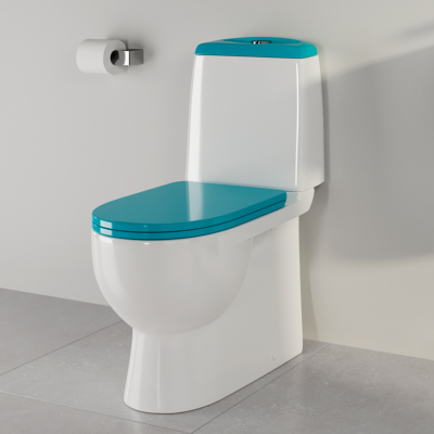 Унитаз-компакт Sanita Luxe Best Sea быстросъемное сиденье дюропласт soft close