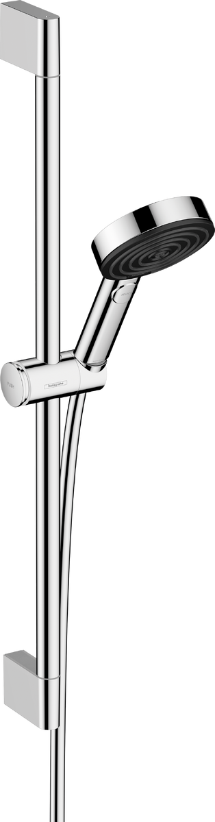 Душевой гарнитур Hansgrohe Pulsify Select S 105 3jet Relaxation со штангой 65 см, хром