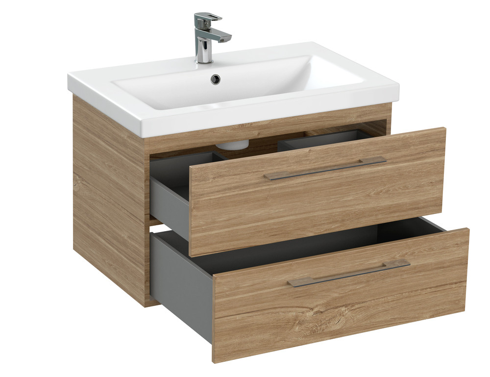 Тумба для раковины Cersanit LOUNA 80 белая