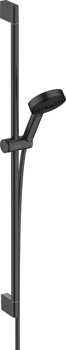 Душевой гарнитур Hansgrohe Pulsify Select S 105 3jet Relaxation со штангой 90 см, матовый черный
