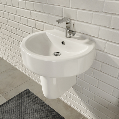 Полупьедестал для умывальника Sanita Lux Best SL300301