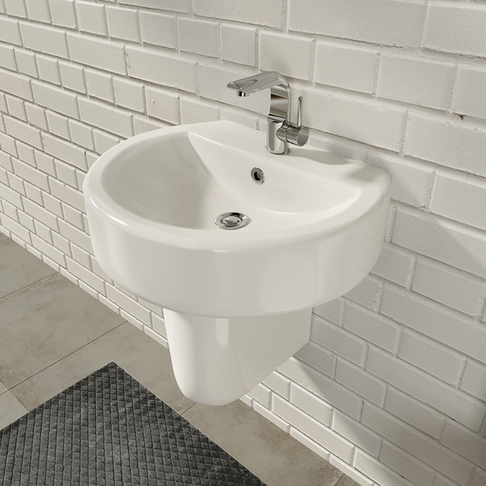 Полупьедестал для умывальника Sanita Lux Best SL300301