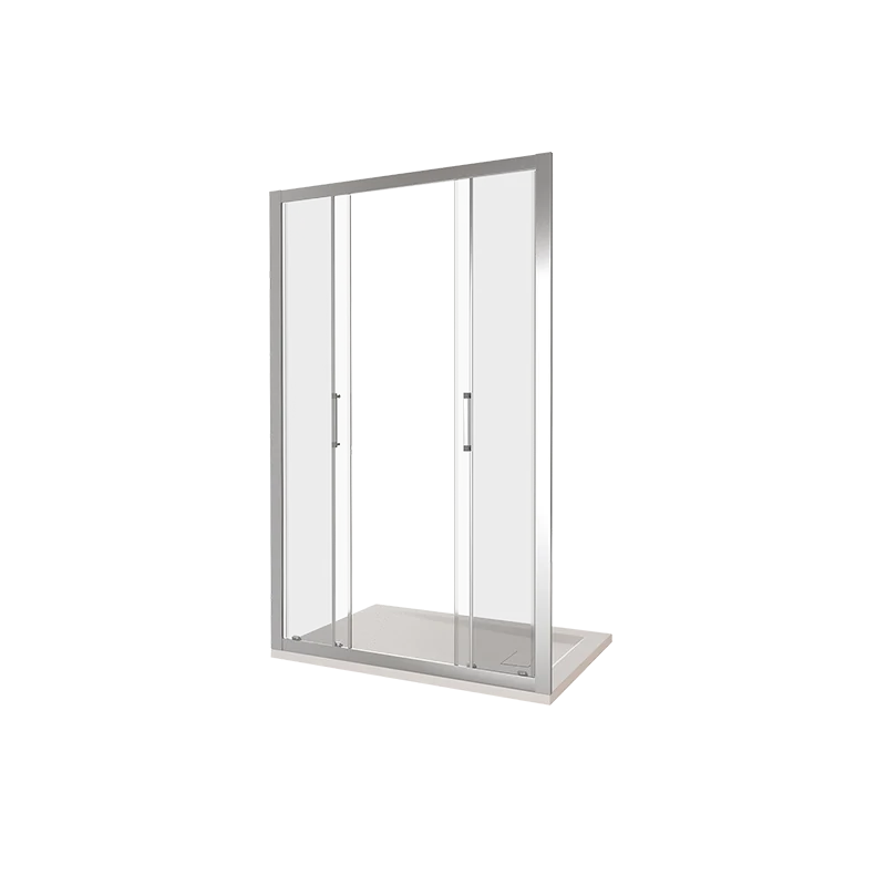 Душевая дверь 170х185 GoodDoor Latte профиль белый, матовое стекло