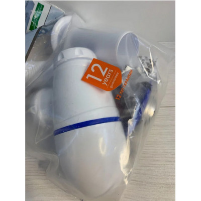 Сифон Unicorn B120 для кухонной мойки, литой выпуск 1 1/2" (Ø40), чашка нержавейка, гибкий отвод Ø40×Ø40/50