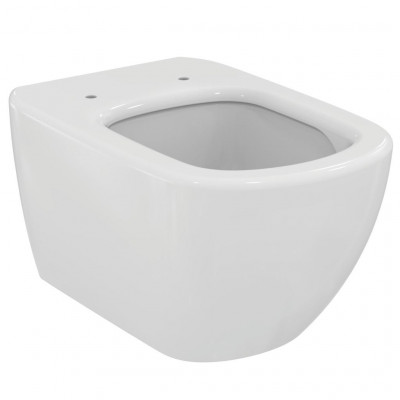 Подвесной унитаз Ideal Standard TESI AquaBlade, глубокий смыв, с крепежом, сидение тонкое с микролифтом