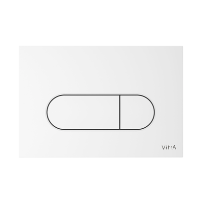 Панель смыва Vitra Root Round, белая