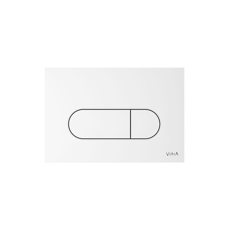 Панель смыва Vitra Root Round, белая