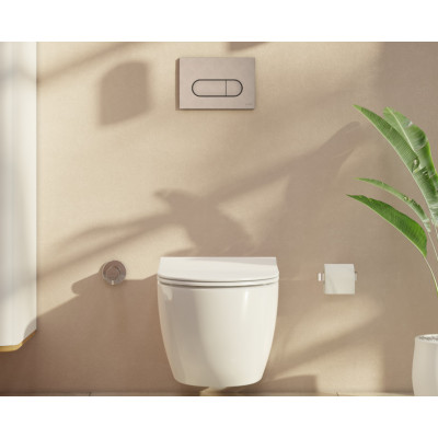 Панель смыва Vitra Root Round, никель