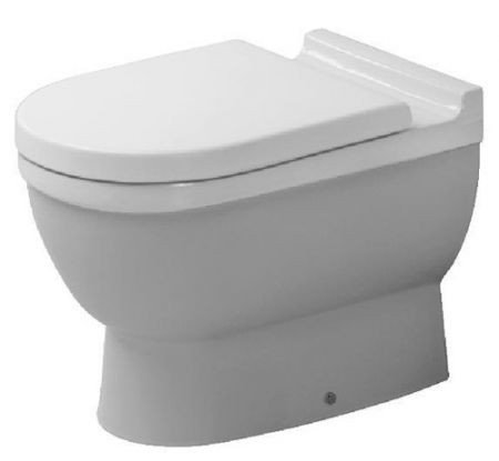 Приставной унитаз Duravit Starck 3 с покрытием WonderGliss