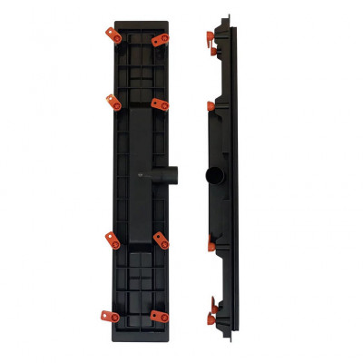 Душевой лоток MCH/Veconi Harmony Black 750мм