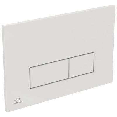 Механическая панель смыва Ideal Standard Oleas M2 двойной смыв, White (Белый)