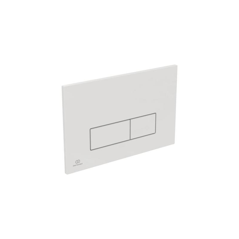 Механическая панель смыва Ideal Standard Oleas M2 двойной смыв, White (Белый)