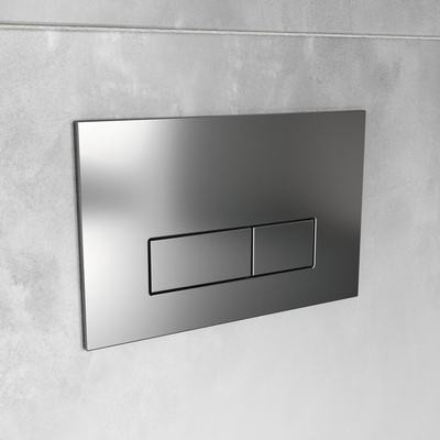 Механическая панель смыва Ideal Standard Oleas M2 двойной смыв, Matt Chrome (Матовый хром)