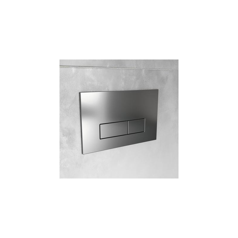 Механическая панель смыва Ideal Standard Oleas M2 двойной смыв, Matt Chrome (Матовый хром)