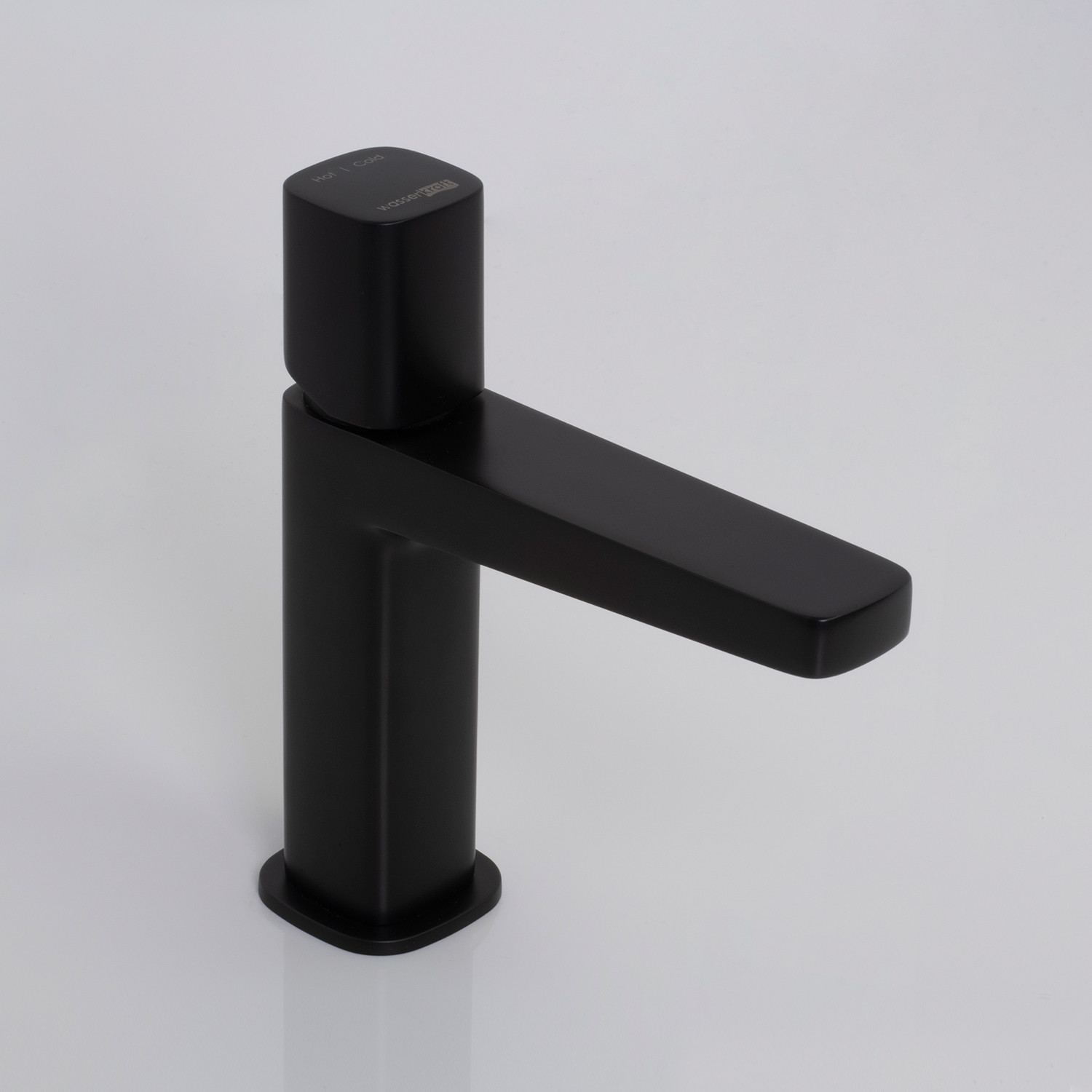 Смеситель для раковины WasserKRAFT Nuthe 9103 черный матовый