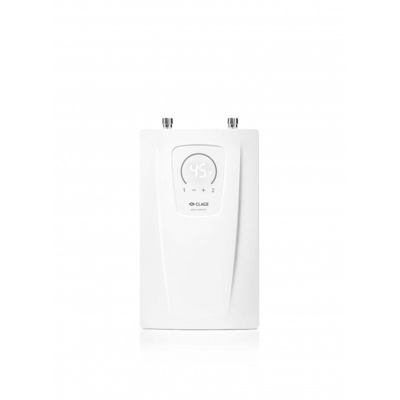 Проточный водонагреватель Clage CEX 11/13 U E-compact 10,1/12,2кВт, 380В, 3ф, с верхним подключением