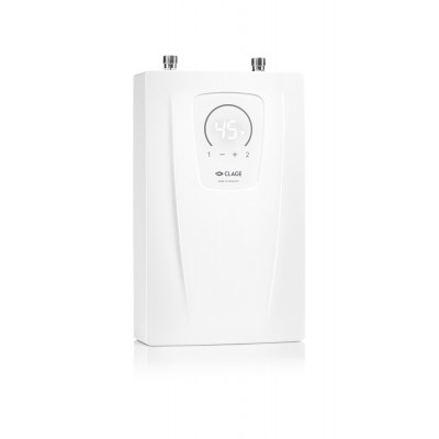 Проточный водонагреватель Clage CEX 9 U E-compact 6/8кВт, 220В, 1ф, с верхним подключением