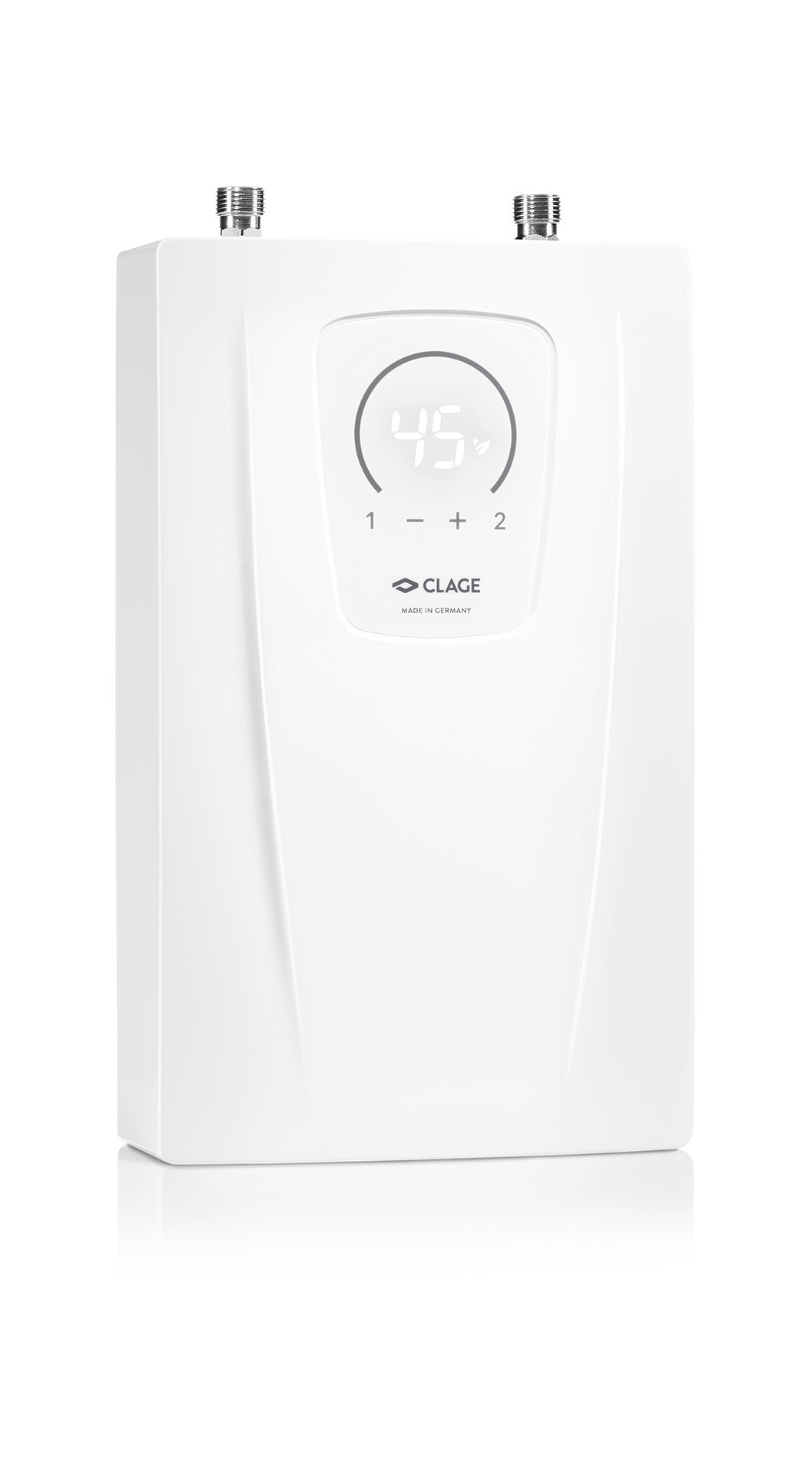 Проточный водонагреватель Clage CEX 9 U E-compact 6/8кВт, 220В, 1ф, с верхним подключением