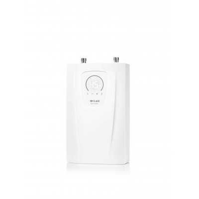 Проточный водонагреватель Clage CEX 9 U E-compact 6/8кВт, 220В, 1ф, с верхним подключением