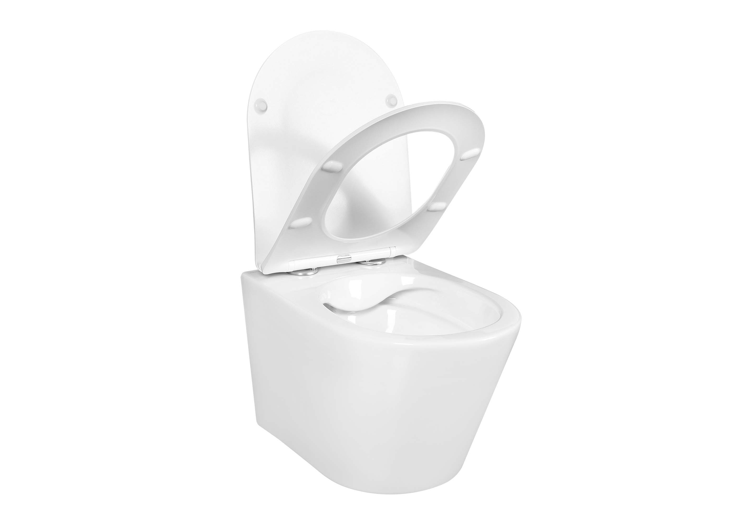 Унитаз подвесной безободковый Aquatek ВЕГА AQ1905-00 525*360*320 с сиденьем Soft Close