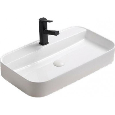 Накладная раковина белая 71.5х38x15см SantiLine SL-1007