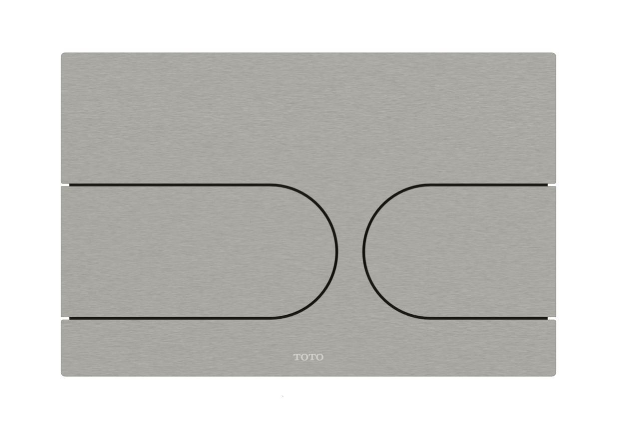 Смывная клавиша для инсталляции унитаза TOTO WASHLET, нержавеющая сталь, матовый хром