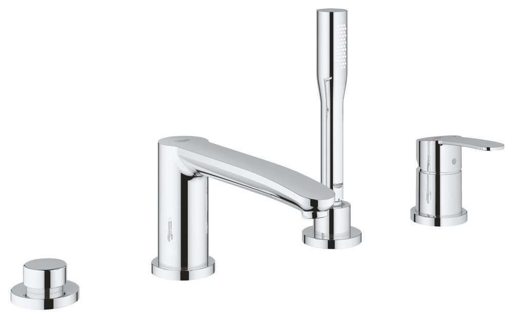 Смеситель для ванны GROHE Eurostyle Cosmopolitan на 4 отверстия, хром