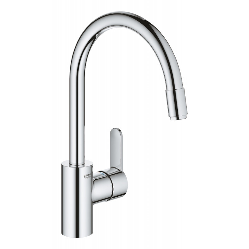 Смеситель для кухни с вытяжным изливом GROHE Eurostyle Cosmopolitan, хром