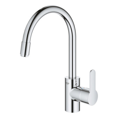 Смеситель для кухни с вытяжным изливом GROHE Eurostyle Cosmopolitan, хром