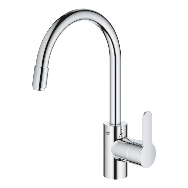 Смеситель для кухни с вытяжным изливом GROHE Eurostyle Cosmopolitan, хром