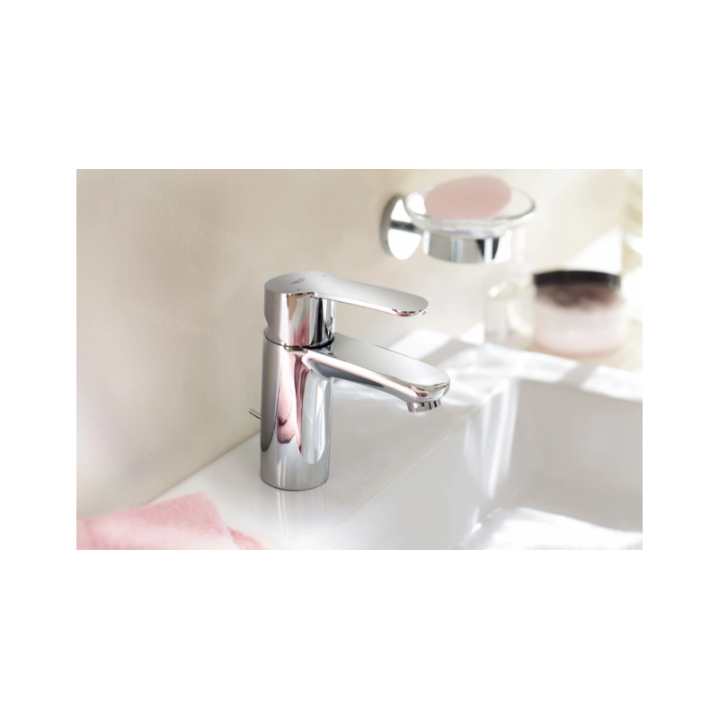 Смеситель для раковины GROHE Eurostyle Cosmopolitan S-size с донным клапаном, хром