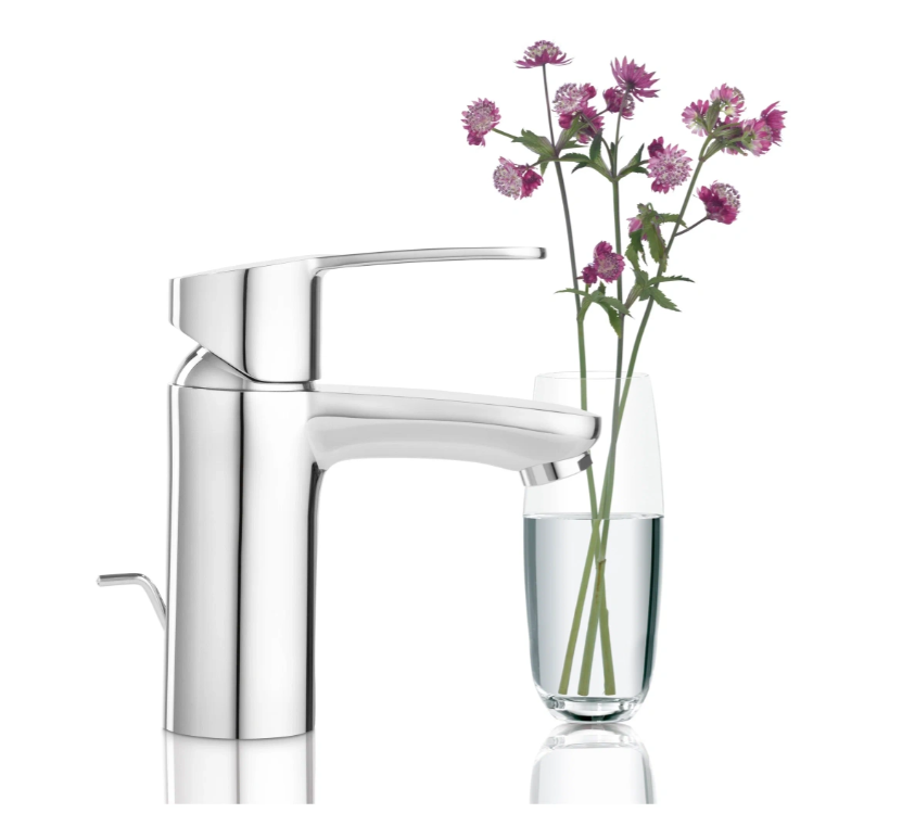 Смеситель для раковины GROHE Eurostyle Cosmopolitan S-size с донным клапаном, хром