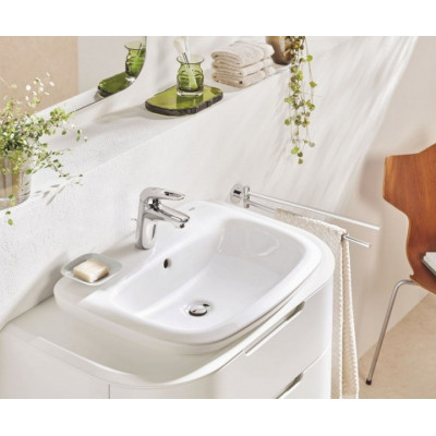 Смеситель для раковины GROHE Eurostyle S-size с цепочкой, хром