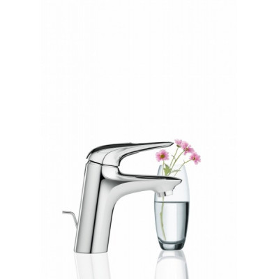 Смеситель для раковины GROHE Eurostyle S-size с цепочкой, хром