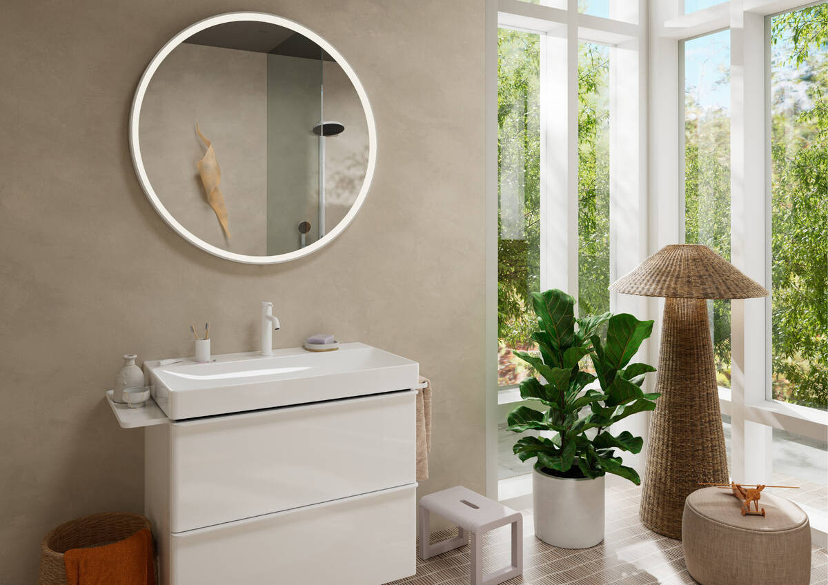 Душевая система хром Hansgrohe Pulsify S Showerpipe 260 1jet с ShowerTablet Select 400, матовый белый