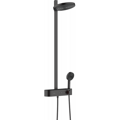 Душевая система Hansgrohe Showerpipe 260 2jet с ShowerTablet Select 400, матовый черный