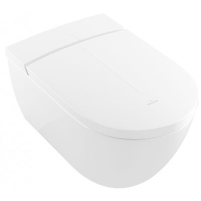 Унитаз-биде Villeroy & Boch ViClean-I200, Альпийский белый CeramicPlus