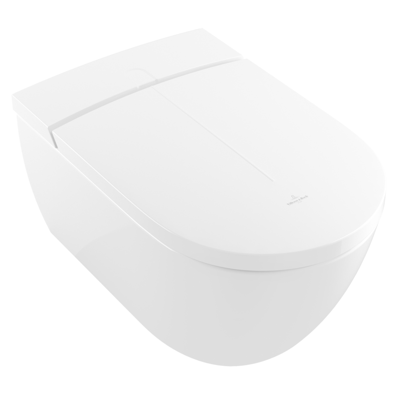 Унитаз-биде Villeroy & Boch ViClean-I200, Альпийский белый CeramicPlus