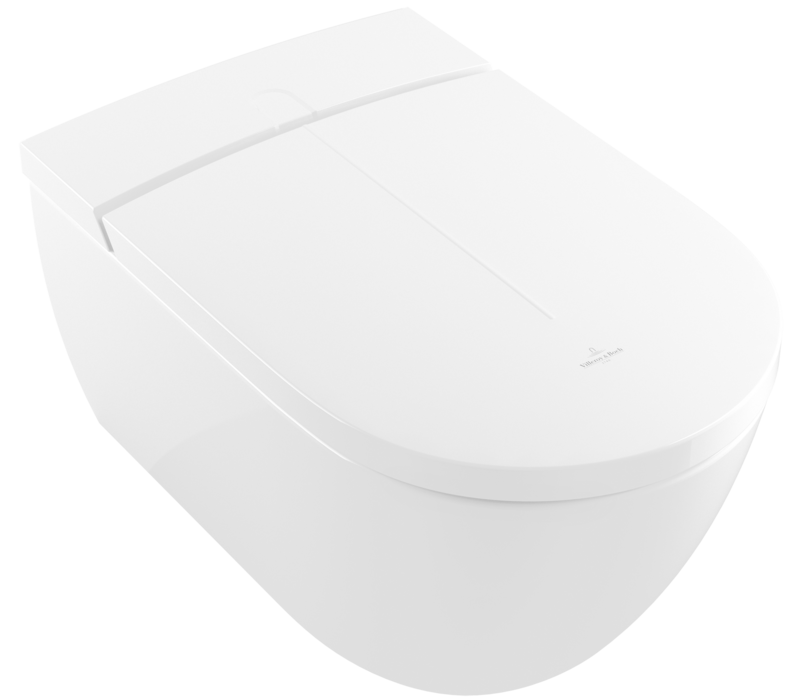 Унитаз-биде Villeroy & Boch ViClean-I200, Альпийский белый CeramicPlus
