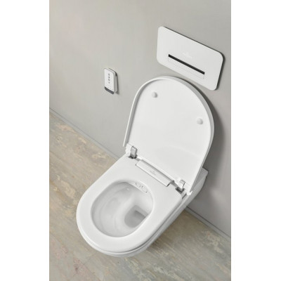 Унитаз-биде Villeroy & Boch ViClean-I200, Альпийский белый CeramicPlus