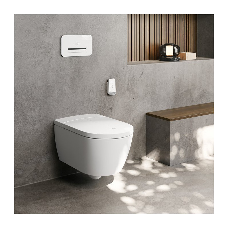 Унитаз-биде Villeroy & Boch ViClean-I200, Альпийский белый CeramicPlus
