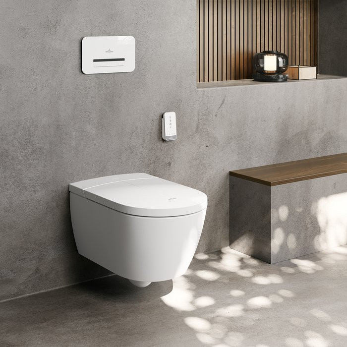 Унитаз-биде Villeroy & Boch ViClean-I200, Альпийский белый CeramicPlus